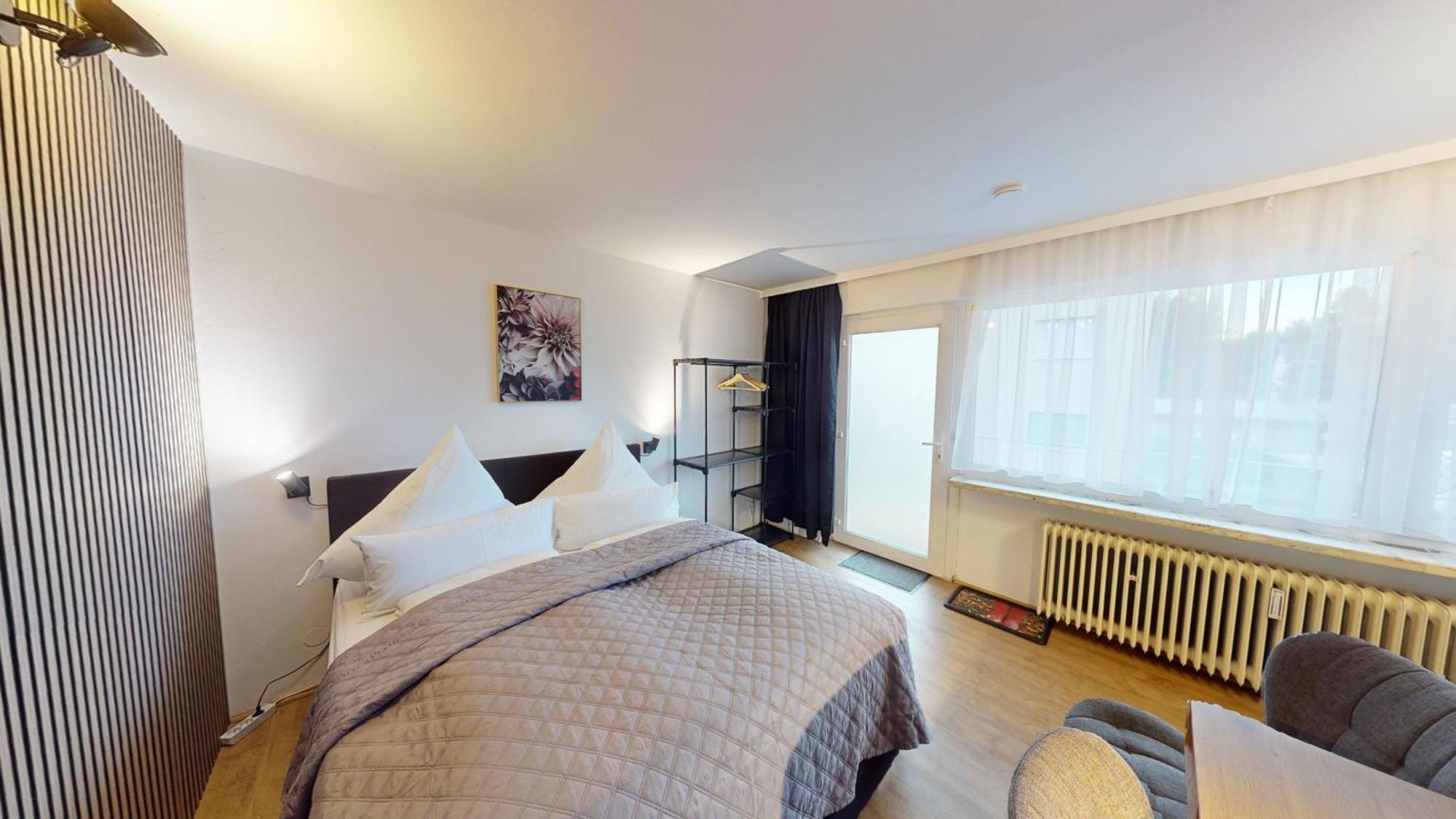 Budget Studio - 2 Einzelbetten - Parkplatz Dornbirn Bagian luar foto