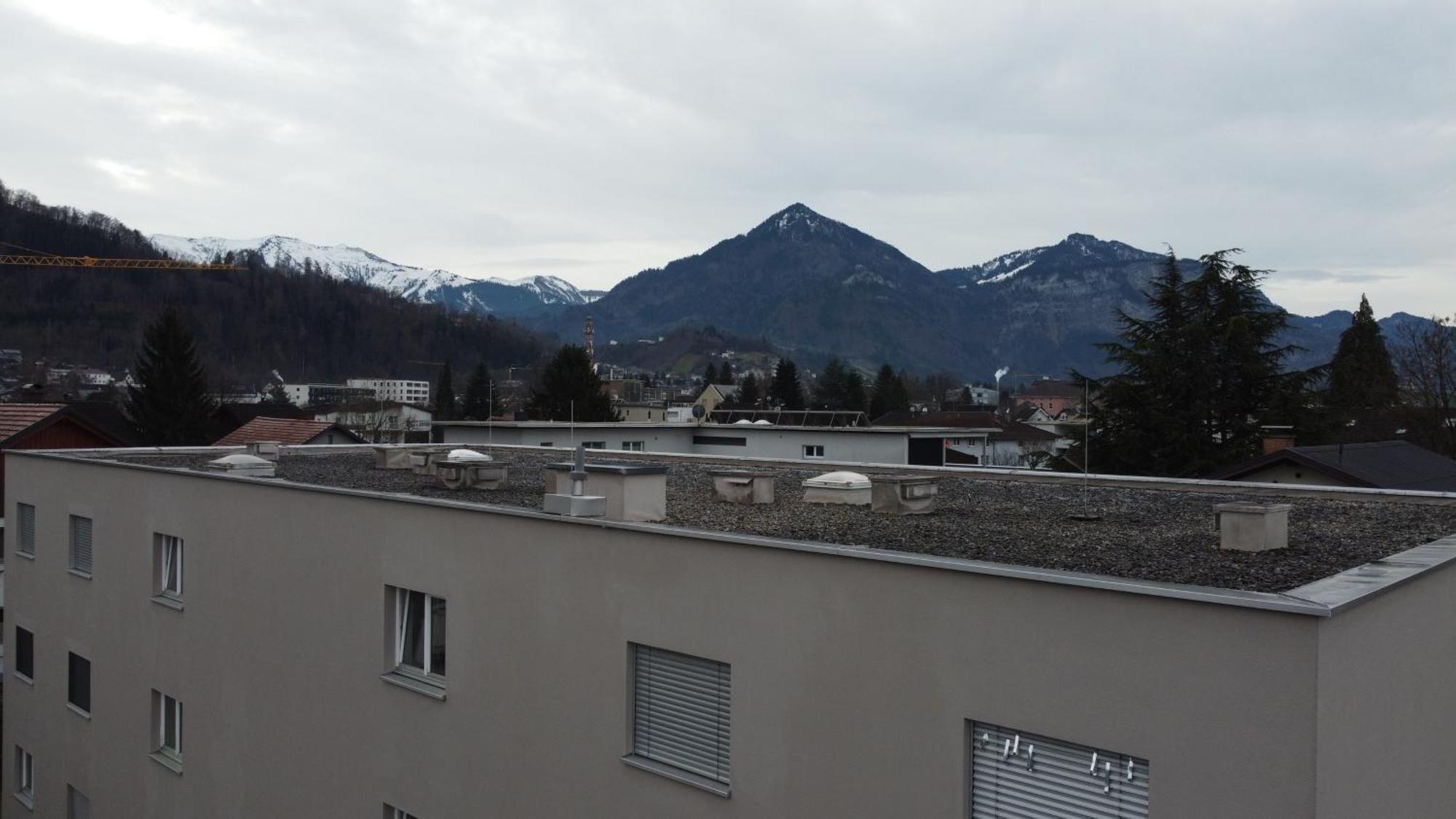 Budget Studio - 2 Einzelbetten - Parkplatz Dornbirn Bagian luar foto