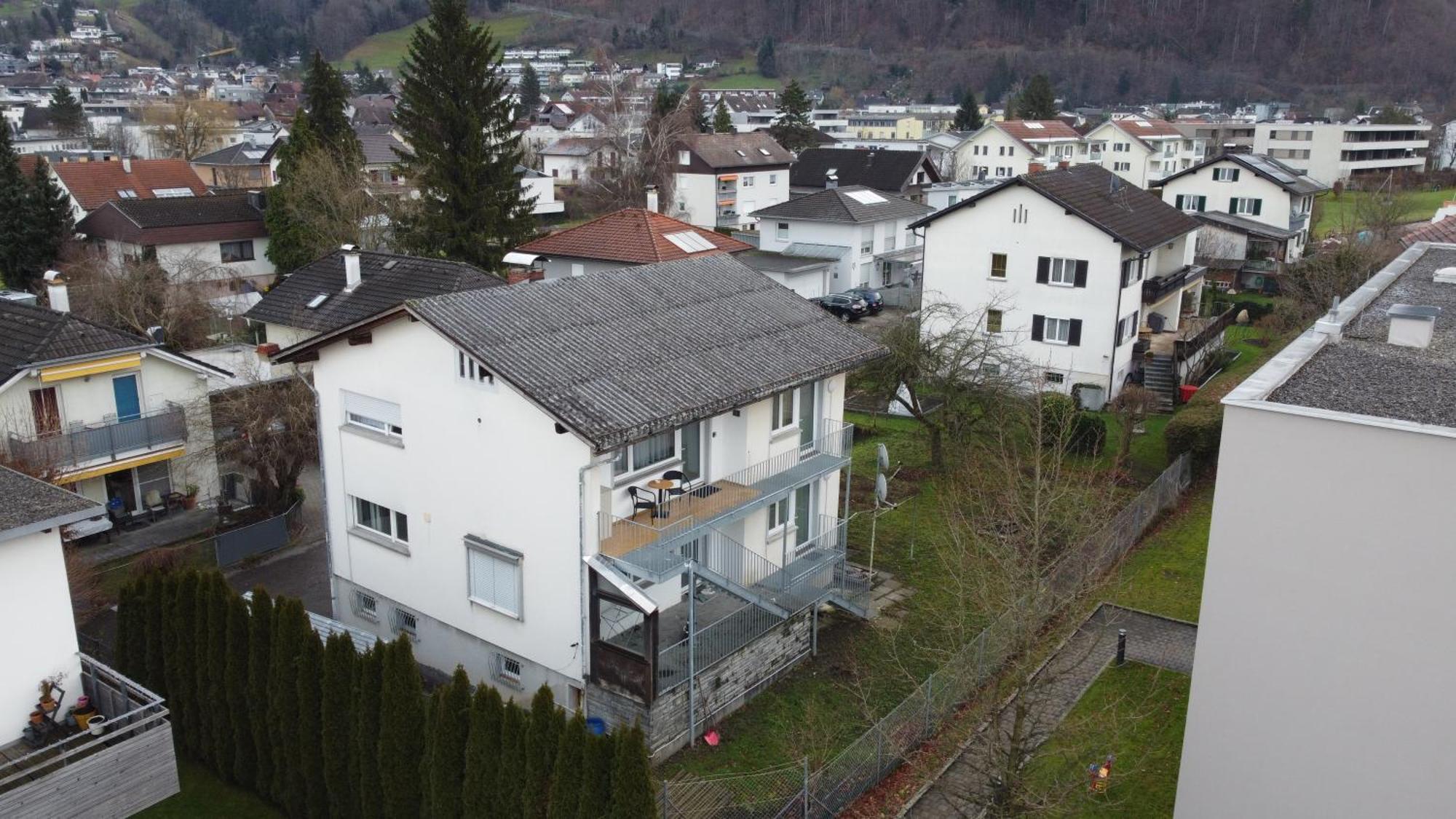 Budget Studio - 2 Einzelbetten - Parkplatz Dornbirn Bagian luar foto